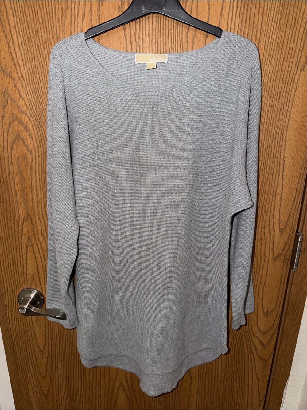 Michael Kors Gray Men’s Waffle Knit Sweater Size M